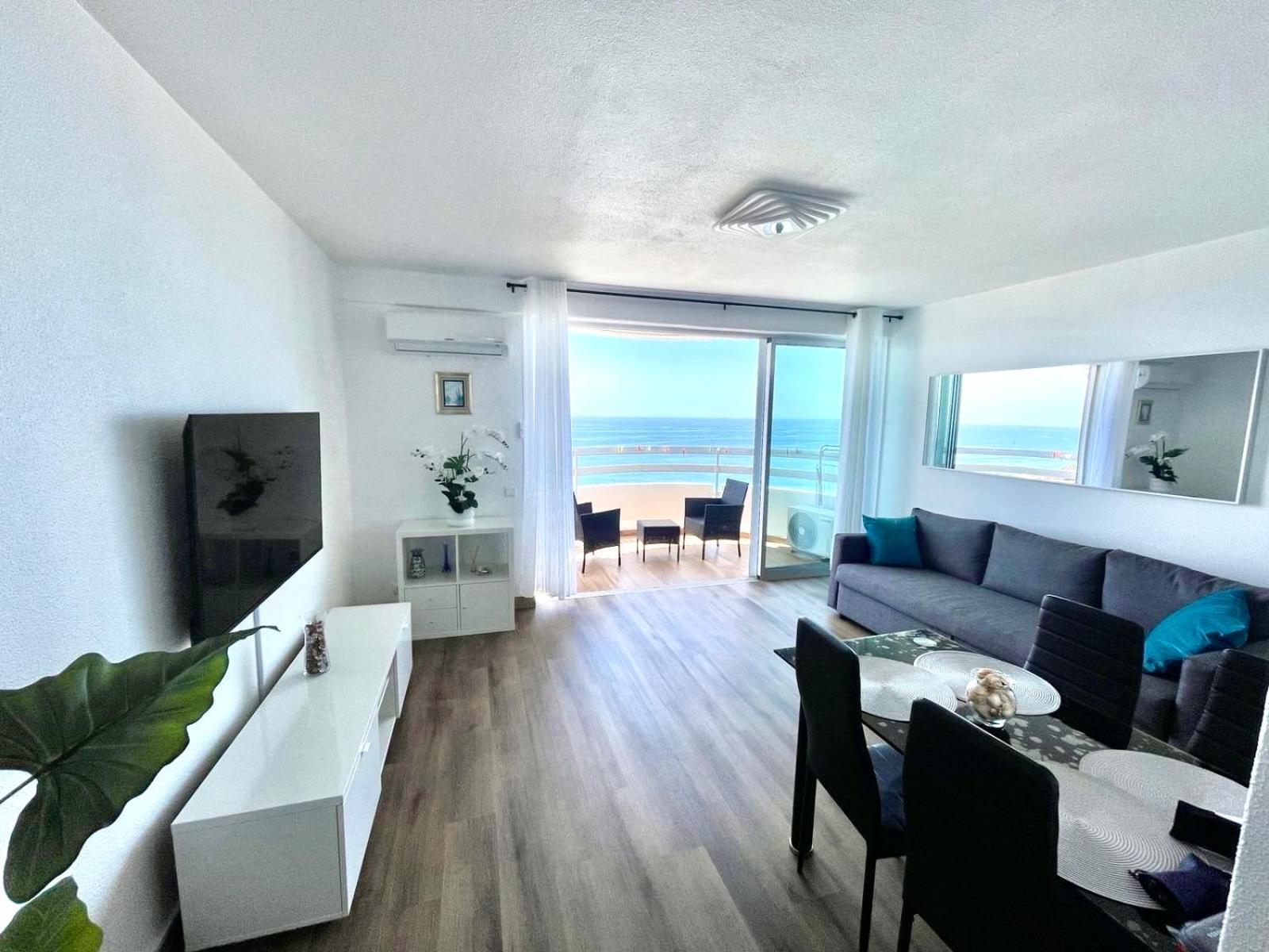 Top Ocean View Apartment - Amazing Sunset - Modern Style - Pool & 200M To Beach Портиман Екстериор снимка