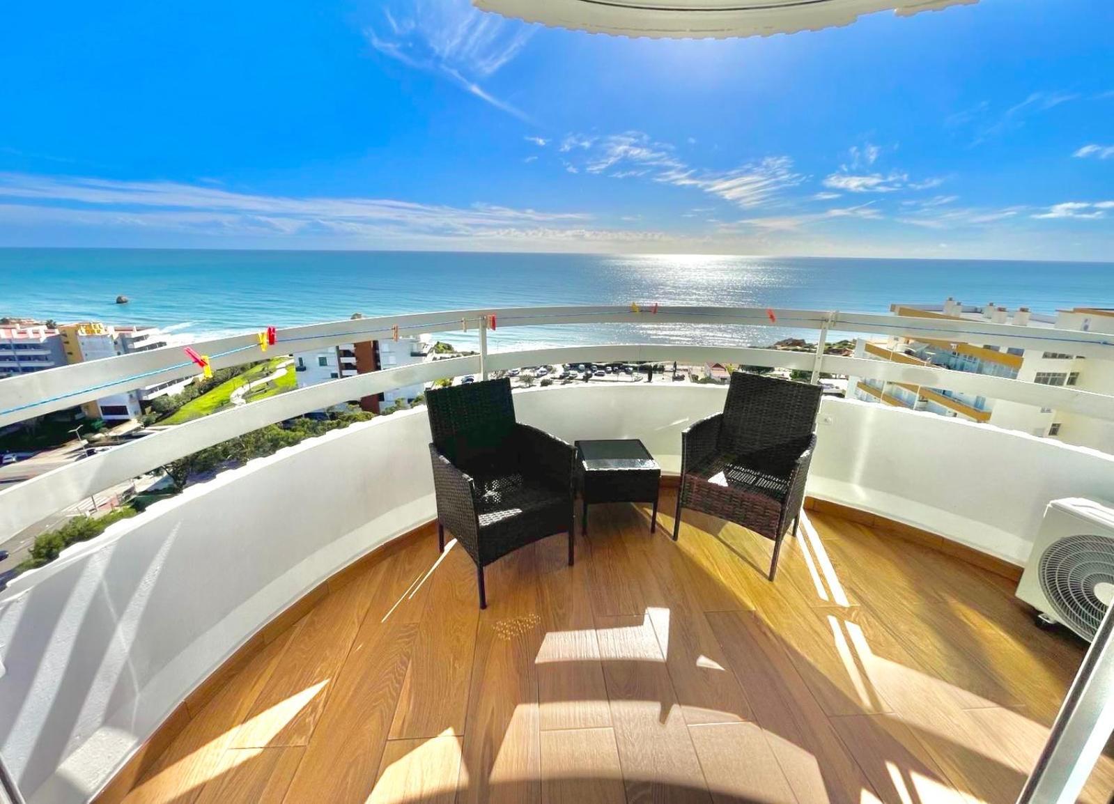 Top Ocean View Apartment - Amazing Sunset - Modern Style - Pool & 200M To Beach Портиман Стая снимка